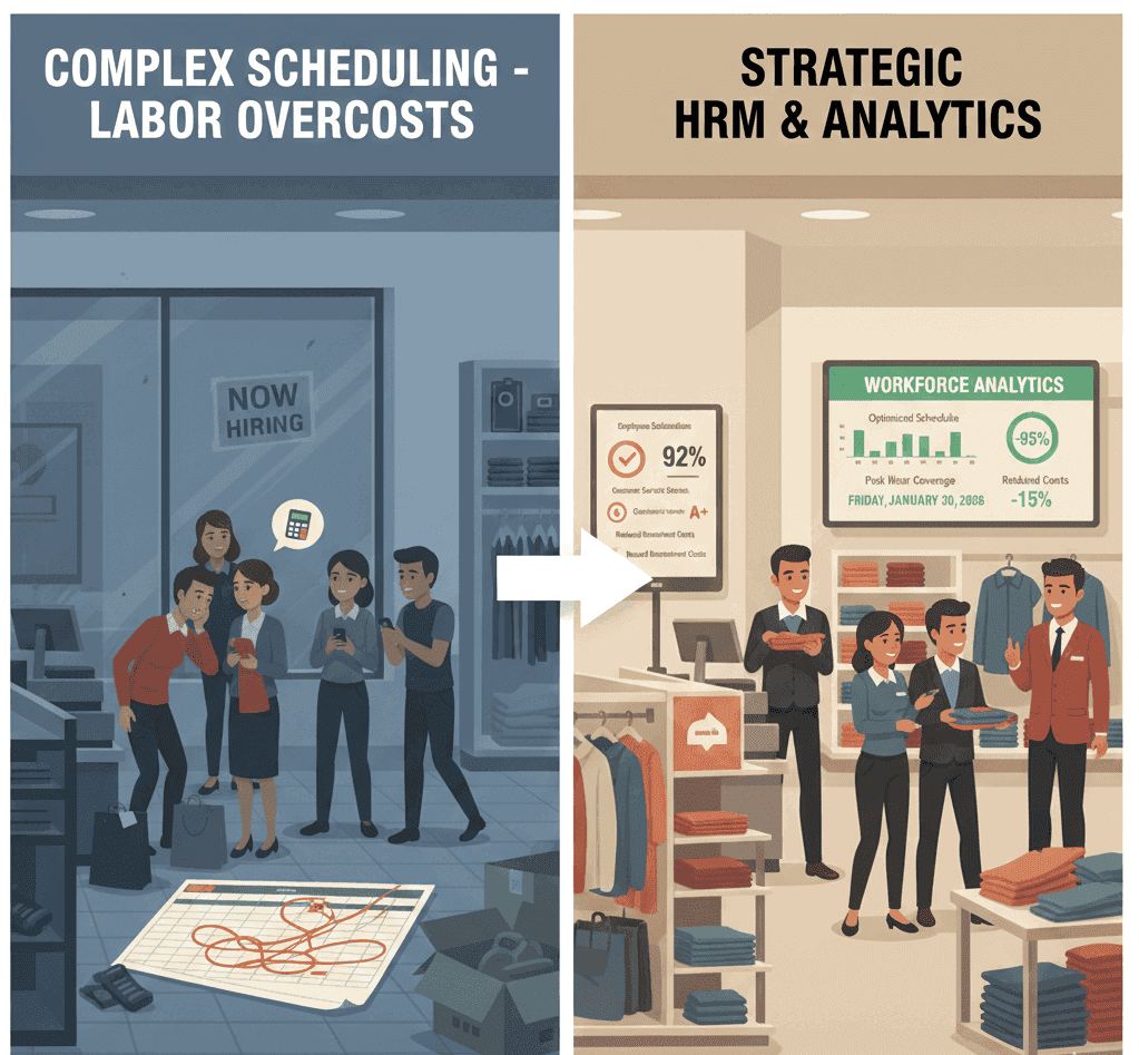 Complex Scheduling & Labor Costs